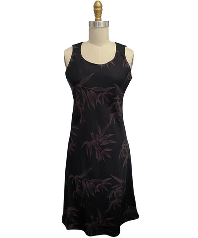 Bamboo Black Tank Dress
