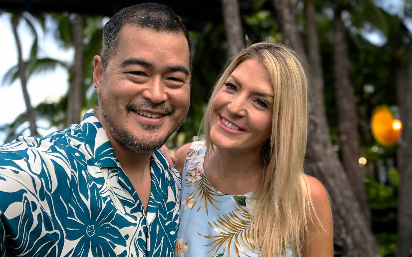 Aloha Attire Luau Couple