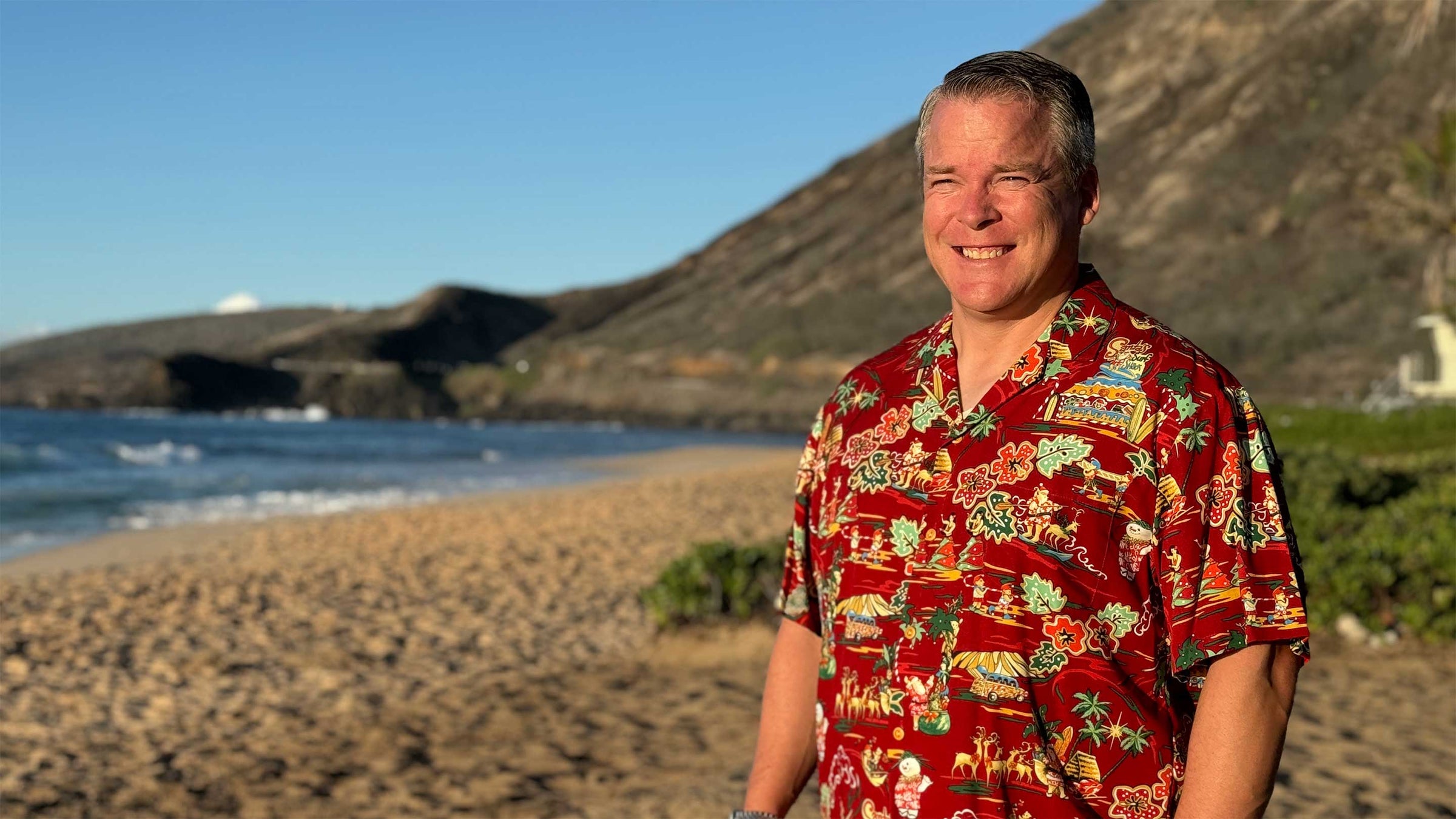hawaiian christmas shirt