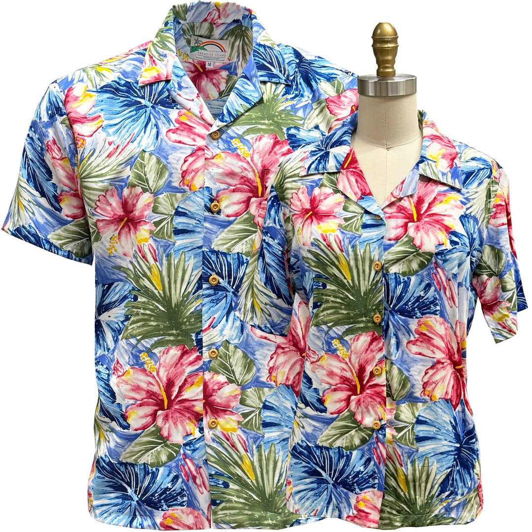 Matching Hawaiian Shirts & Dresses | Paradise Found Shirts Matching Hawaiian Shirts & Dresses | Paradise Found Shirts