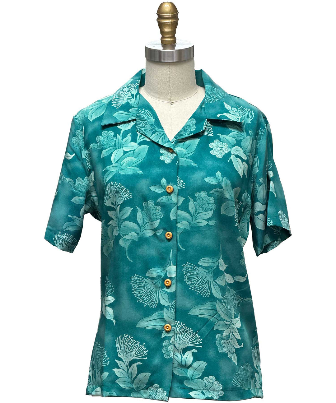 Women's Ohia Camp Shirt - Island Teal