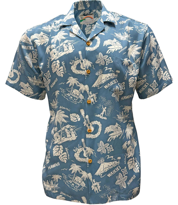 Aloha Nostalgia - Bay Blue