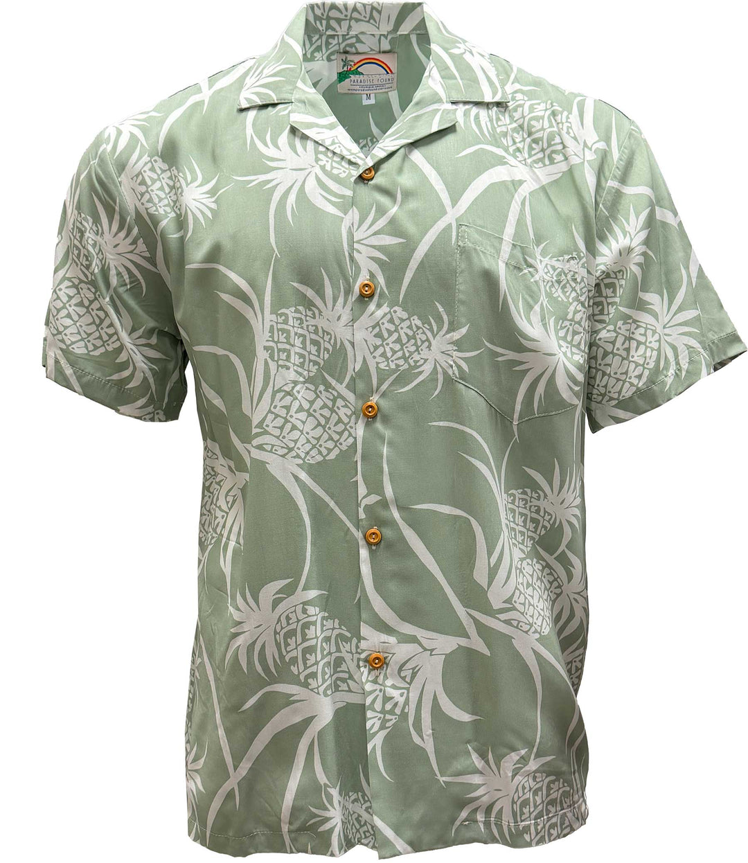 Pineapple Field - Earthy Green