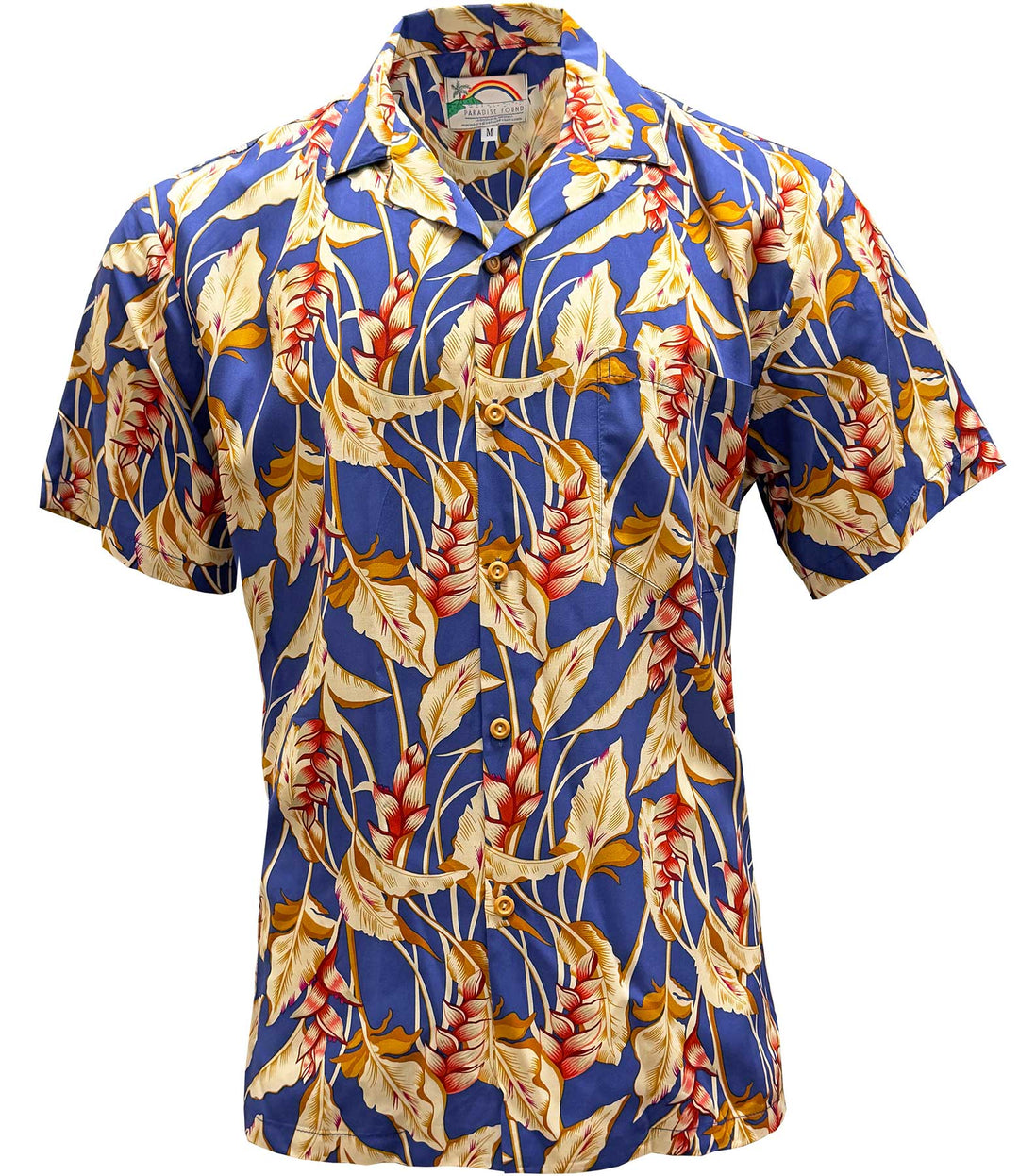Vintage Heliconia - Shadow Blue