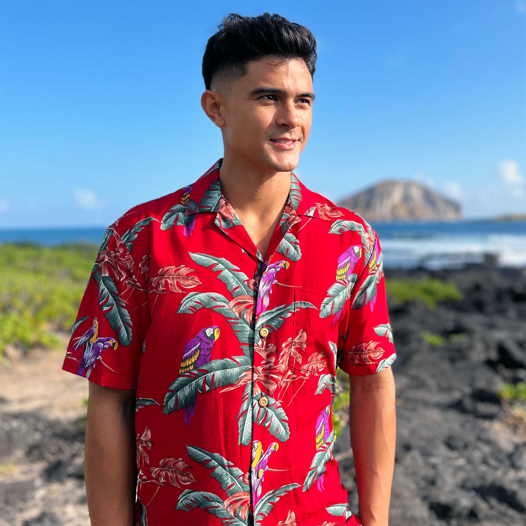 Paradise Found Magnum PI Aloha Shirt by Paradise Found