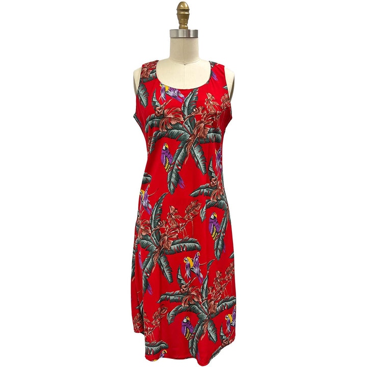 Jungle Bird Tank Dress