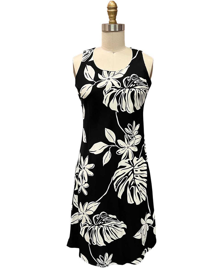 Tiare Black Tank Dress