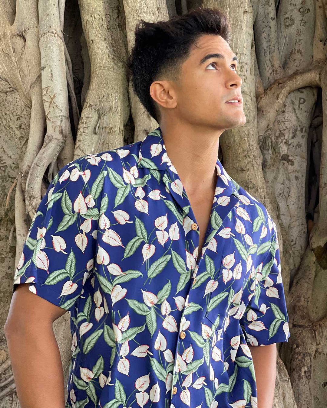 anthurium hawaiian shirt Mini Anthurium