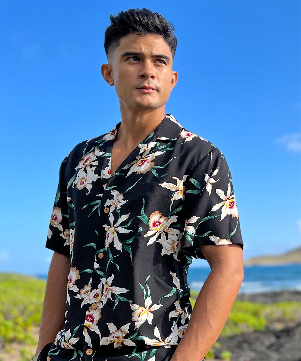 Classic Orchid Hawaiian Shirt